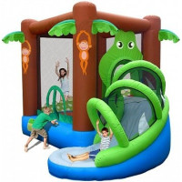 Надувний батут для дітей Веселі джунглі